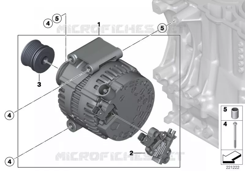Alternateur 150A MINI MINI ONE 2009 One N One