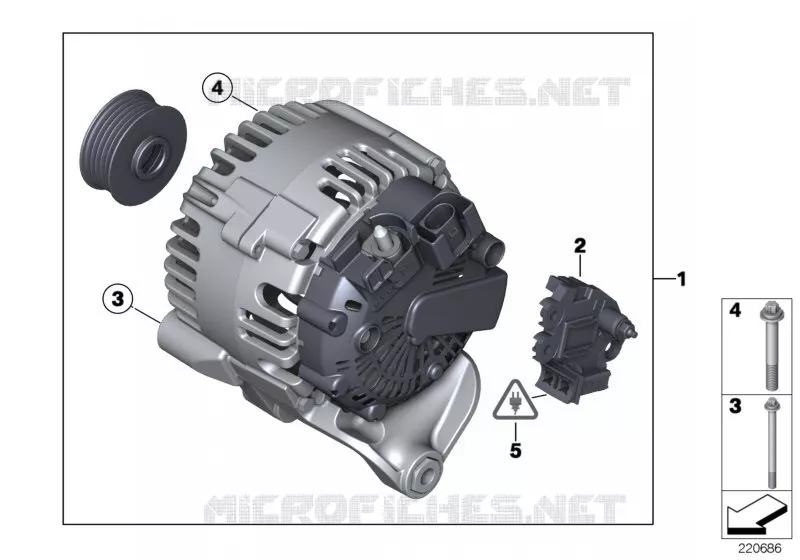 Alternateur MINI MINI COOPER D 2012 Cooper D ALL4 1.6 N Cooper D ALL4 1.6