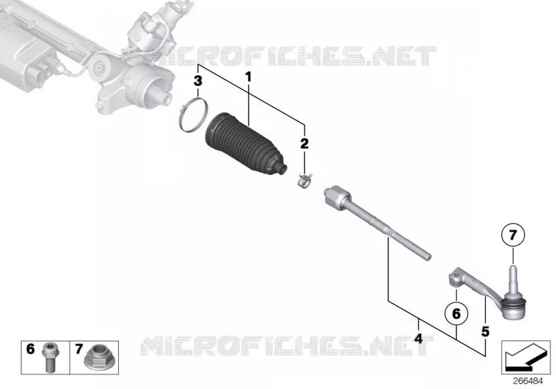 Biellettes de direction /barres daccoup MINI MINI COOPER SD 2014 Cooper SD N Cooper SD