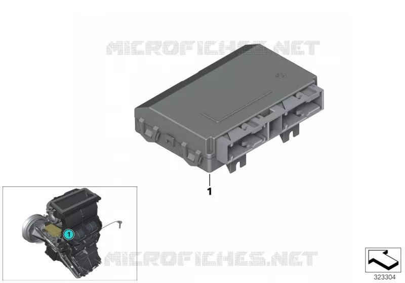 Boîtier de commande de climatiseur MINI MINI COOPER D 2015 Cooper D N Cooper D