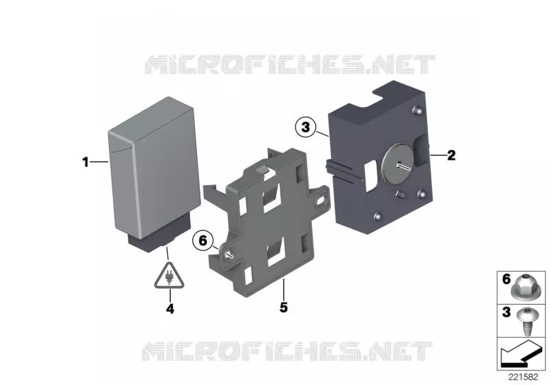 Boîtier électronique module de remorque MINI MINI COOPER S 2012 Cooper S ALL4 N Cooper S ALL4