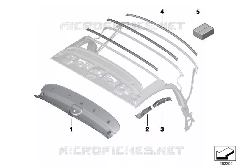 Caches de capote MINI MINI JOHN COOPER WORKS 2011 Coop.S JCW N Coop.S JCW