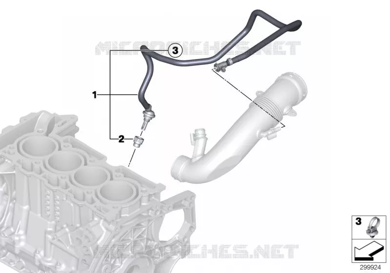 Carter-cylindres-Reniflard MINI MINI COOPER S 2010 Cooper S N Cooper S