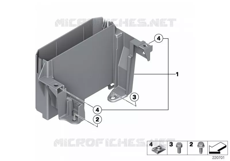 Coffret de boîtiers de commande MINI MINI COOPER SD 2011 Cooper SD N Cooper SD