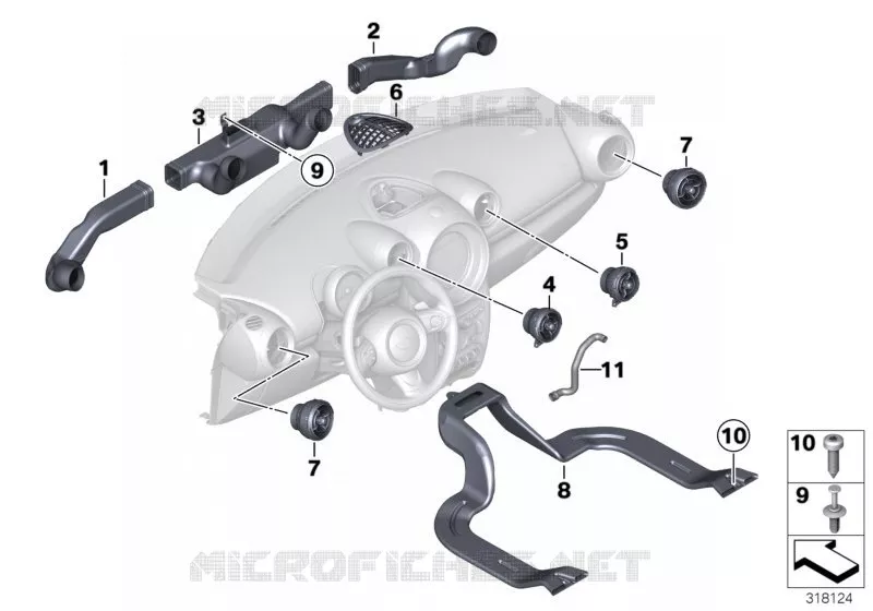 Conduite dair MINI MINI COOPER S 2010 Cooper S ALL4 N Cooper S ALL4