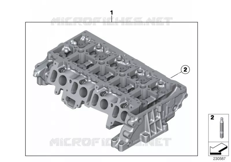 Culasse MINI MINI COOPER D 2010 Cooper D ALL4 2.0 N Cooper D ALL4 2.0