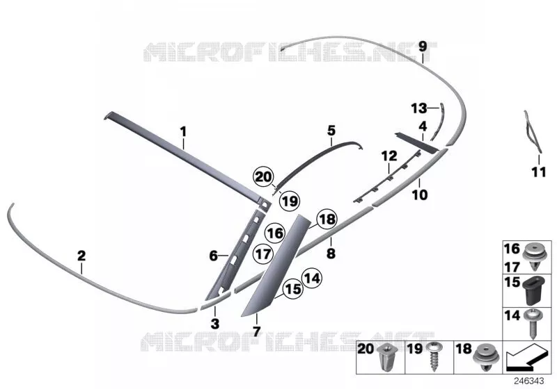 Enjoliveurs ext. / Grille de décor MINI MINI COOPER S 2010 Cooper S N Cooper S