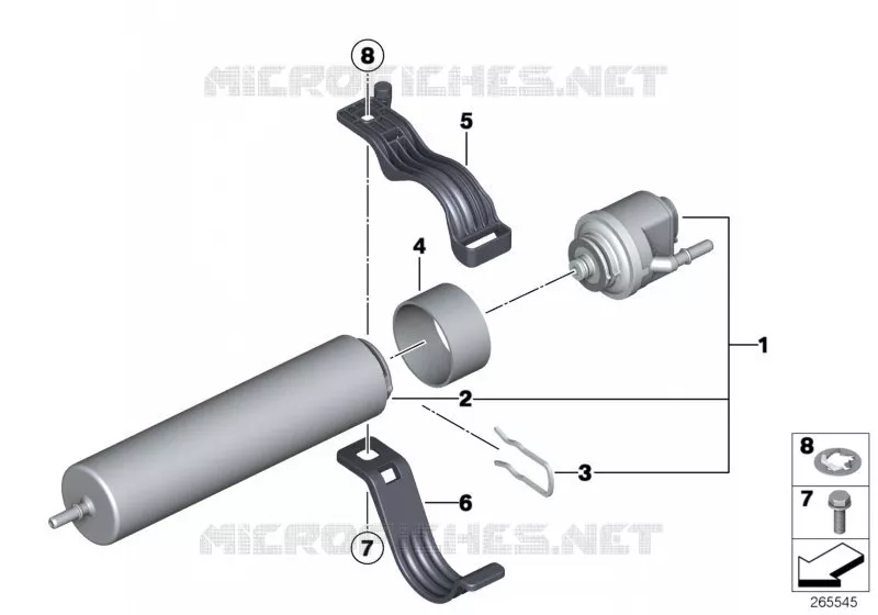 Filtre a carburant avec chauffage MINI MINI ONE D 2018 One D N One D