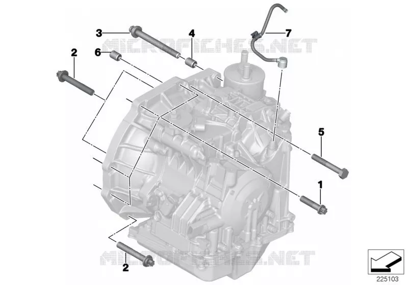 Fixation de boîte de vts / ventilation MINI MINI COOPER 2013 Cooper ALL4 N Cooper ALL4