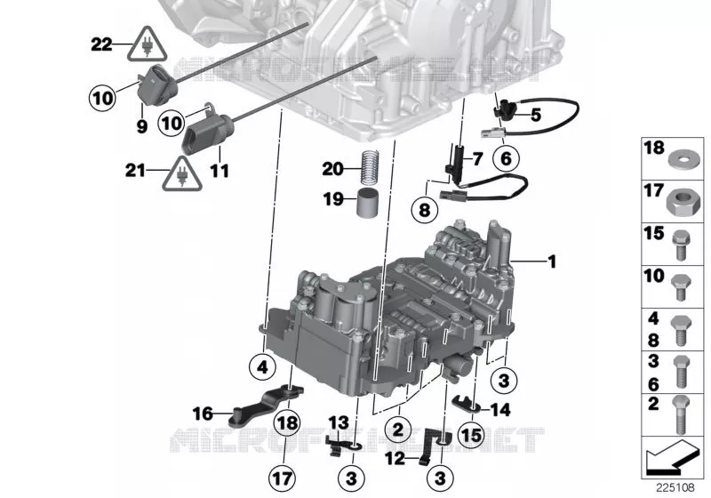 GA6F21WA boîtier de commande et pièces MINI MINI COOPER 2013 Cooper ALL4 N Cooper ALL4