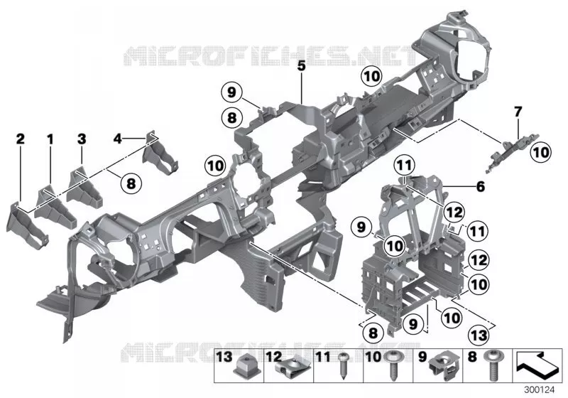 Habillage tableau de bord MINI MINI ONE 2005 One N One