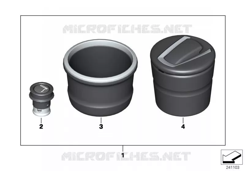 Kit fumeur MINI MINI COOPER S 2015 Cooper S N Cooper S
