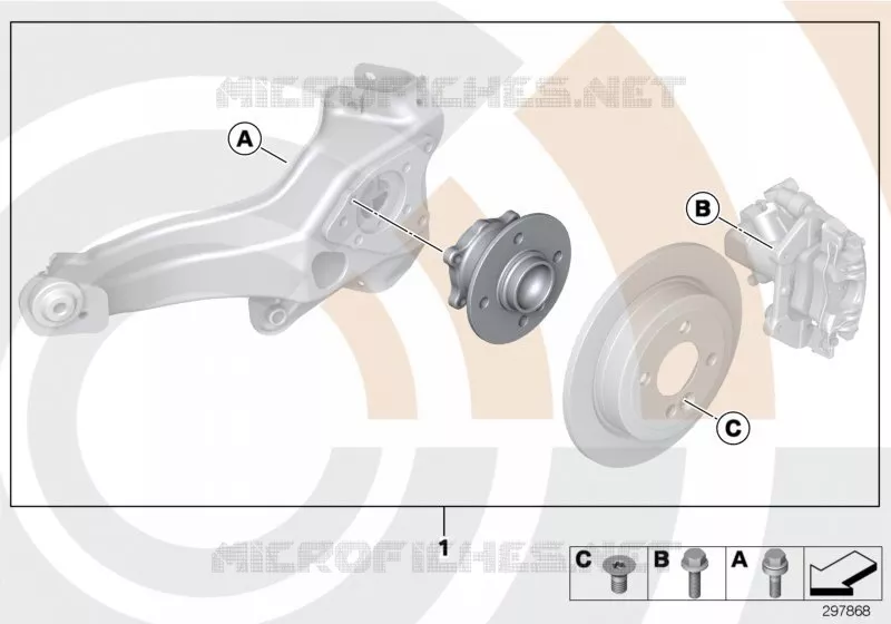 Kit roulement de roue arr. / Value Line MINI MINI COOPER 2000 Cooper N Cooper
