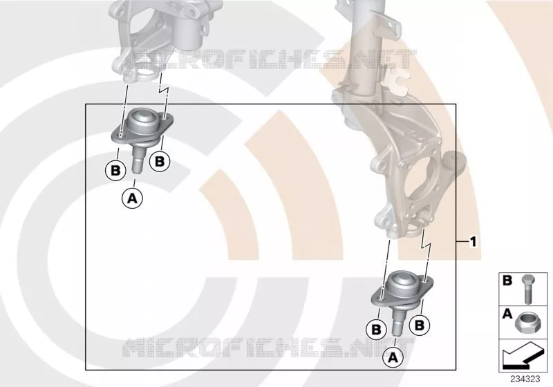 Kit service bras transversal/Value Line MINI MINI ONE 2002 One 1.4i N One 1.4i