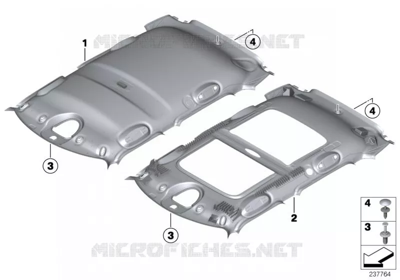 Pavillon MINI MINI COOPER D 2010 Cooper D 1.6 N Cooper D 1.6