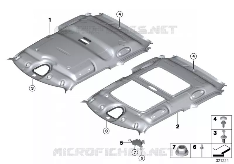 Pavillon MINI MINI COOPER D 2012 Cooper D ALL4 1.6 N Cooper D ALL4 1.6