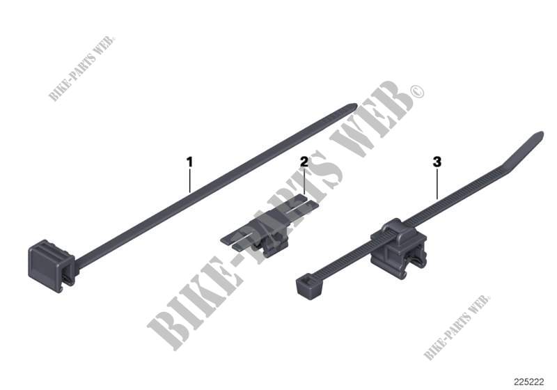 Pièces de fixation de faisceau de câbles pour MINI Cooper ALL4 de 2012