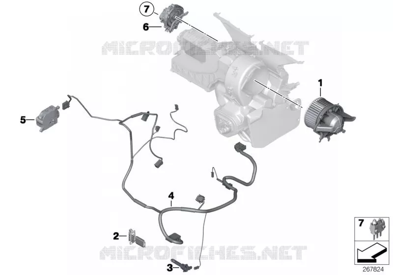 Pièces électriques de chauffage MINI MINI COOPER D 2010 Cooper D ALL4 2.0 N Cooper D ALL4 2.0