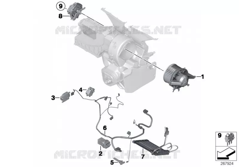 Piéces électriques de climatiseur MINI MINI COOPER SD 2010 Cooper SD ALL4 N Cooper SD ALL4