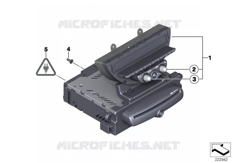Radio Boost CD MINI MINI COOPER D 2012 Cooper D ALL4 2.0 N Cooper D ALL4 2.0