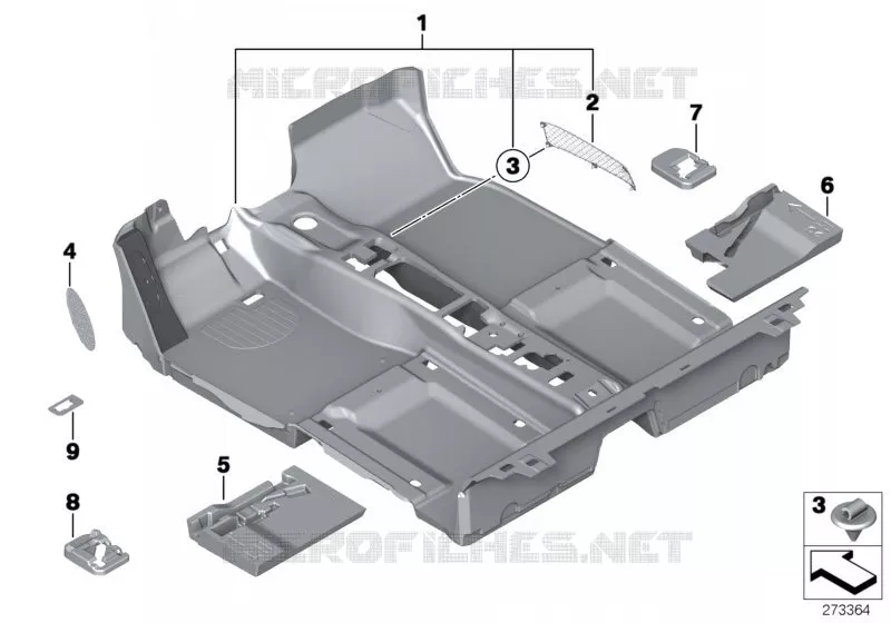 Revetement de SOL MINI MINI COOPER SD 2010 Cooper SD N Cooper SD