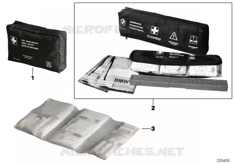 Set premiers soins Universal MINI MINI COOPER SD 2010 Cooper SD ALL4 N Cooper SD ALL4