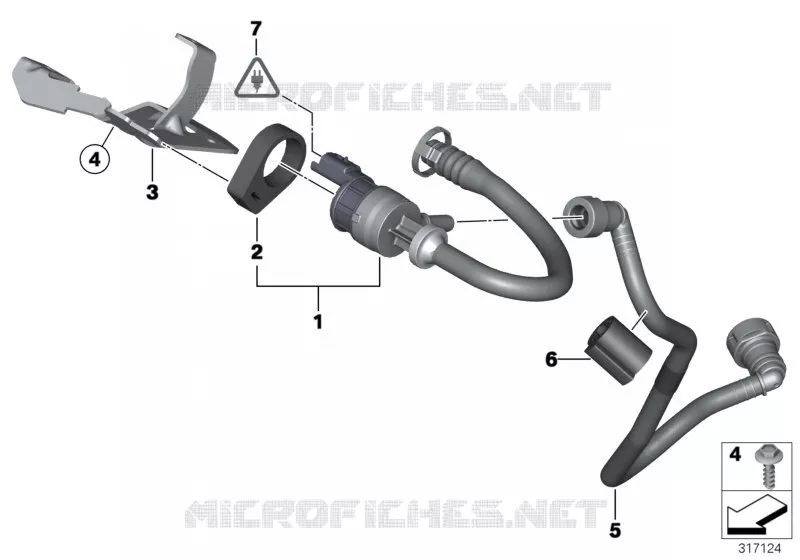 Soupape de ventilation du reservoir MINI MINI JOHN COOPER WORKS 2008 Coop.S JCW N Coop.S JCW