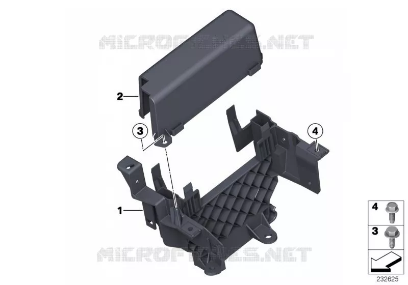Support de boîtier de commande MINI MINI COOPER S 2005 Cooper S N Cooper S