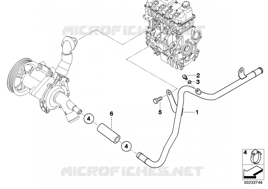 Systeme de refroidissement - durit MINI MINI COOPER 2002 Cooper N Cooper