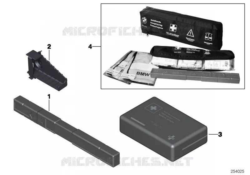 Triangle signalisation/Trousse d secours MINI MINI ONE D 2009 One D N One D
