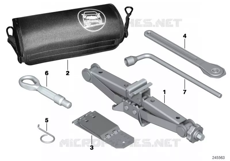 Trousse à outils/Cric MINI MINI COOPER 2012 Cooper ALL4 N Cooper ALL4