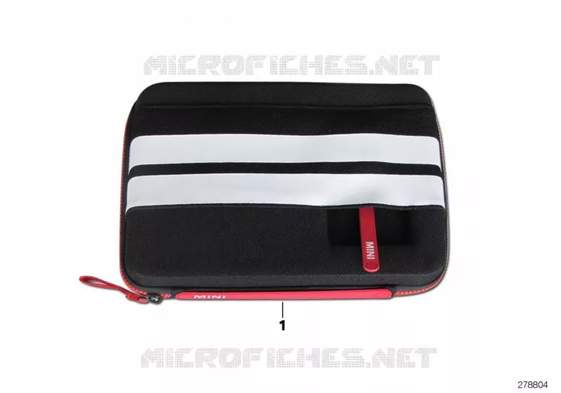 iPad Organizer cover MINI MINI COOPER S 2006 Cooper S N Cooper S