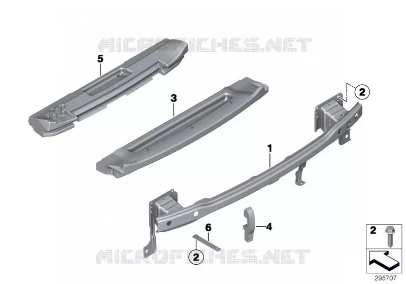 support arrière MINI MINI COOPER 2005 Cooper N Cooper