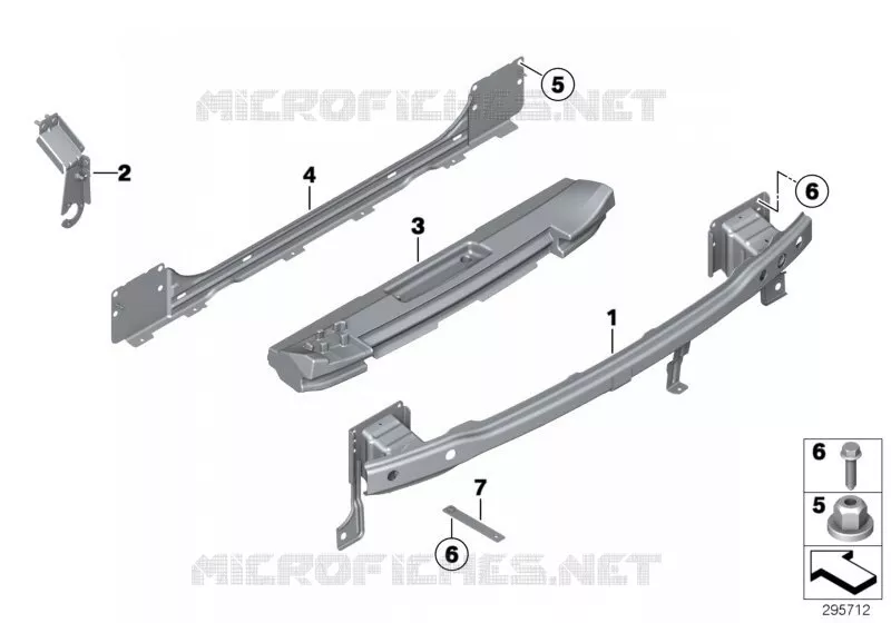 support arrière MINI MINI COOPER D 2009 Cooper D 1.6 N Cooper D 1.6