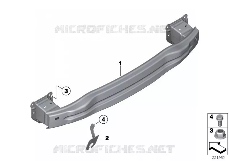 support arrière MINI MINI COOPER S 2010 Cooper S N Cooper S