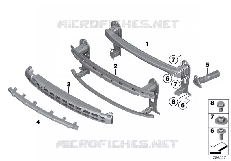 support avant MINI MINI COOPER S 2006 Cooper S N Cooper S