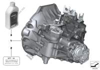Boîte de vitesses mécanique GS6 53DG pour MINI Cooper D ALL4 1.6 de 2012