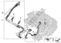 Conduites carburant / Pièces de fixat. pour MINI Cooper SD de 2014