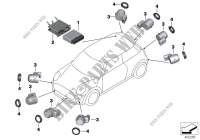 Système daide au stationnement (PDC) pour MINI Cooper S de 2014