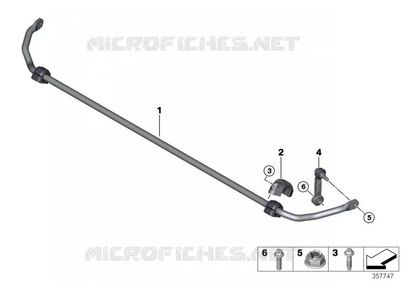 Barre antiroulis arriére MINI MINI COOPER SD 2014 Cooper SD N Cooper SD