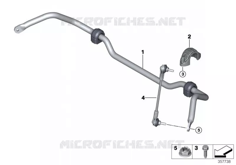 Barre antiroulis avant MINI MINI ONE 2018 One N One