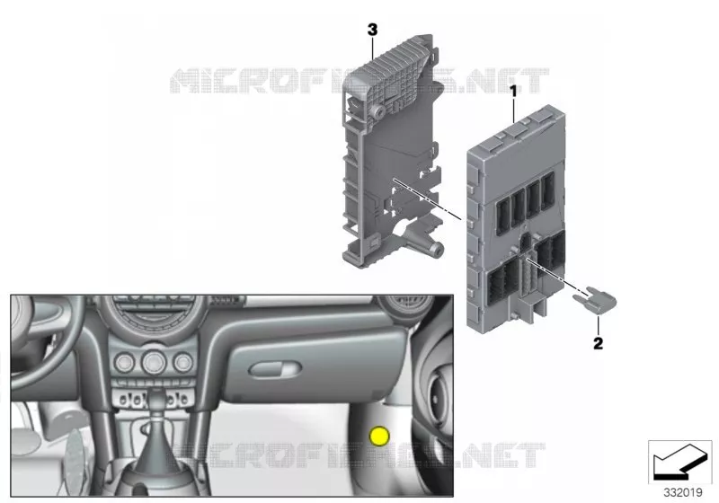 Body Domain Controller BDC MINI MINI COOPER SD 2019 Cooper SD N Cooper SD