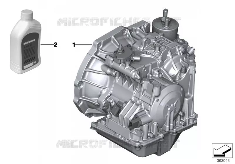 Boîte de vitesses auto GA6F21WA MINI MINI JOHN COOPER WORKS 2012 JCW ALL4 N JCW ALL4