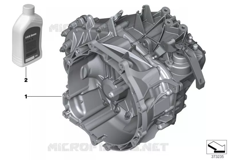 Boîte de vitesses manuelle GS6-59SG MINI MINI COOPER S 2015 Cooper S ALL4 N Cooper S ALL4