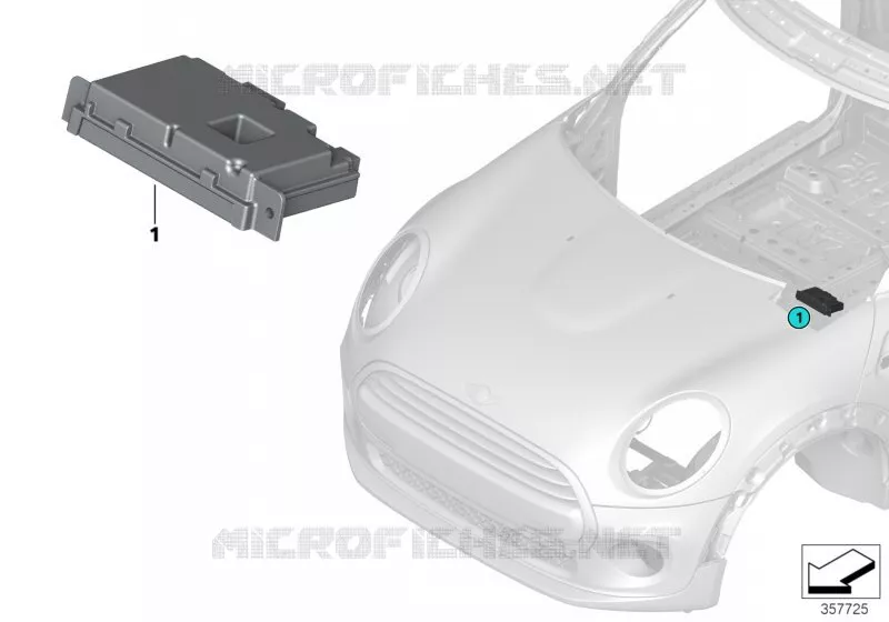 Boîtier électronique KaFAS MINI MINI JOHN COOPER WORKS 2018 JCW N JCW