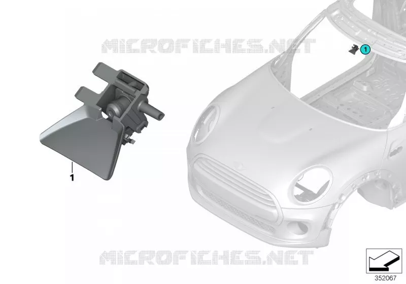 Caméra KAFAS MINI MINI COOPER SD 2013 Cooper SD N Cooper SD