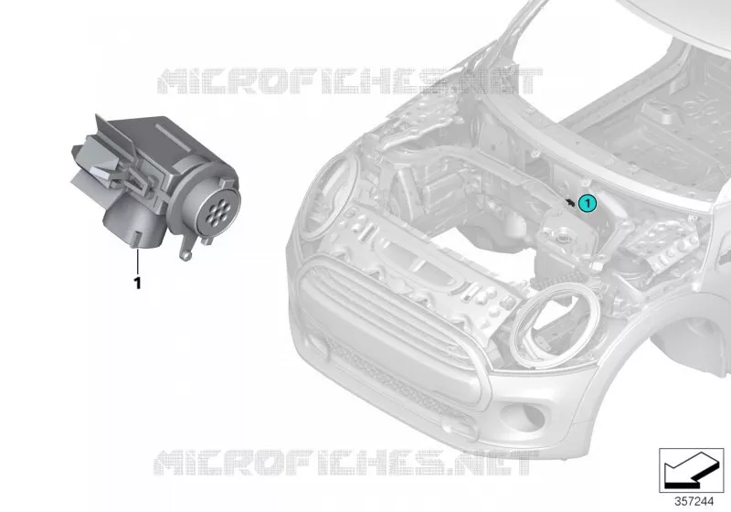 Capteur auc MINI MINI ONE D 2018 One D N One D