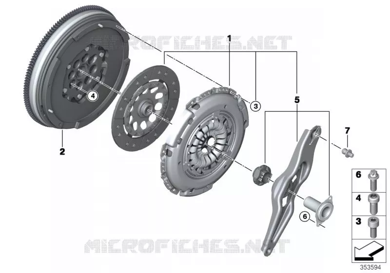 Embrayage/volant moteur bi-masse MINI MINI ONE D 2013 One D N One D