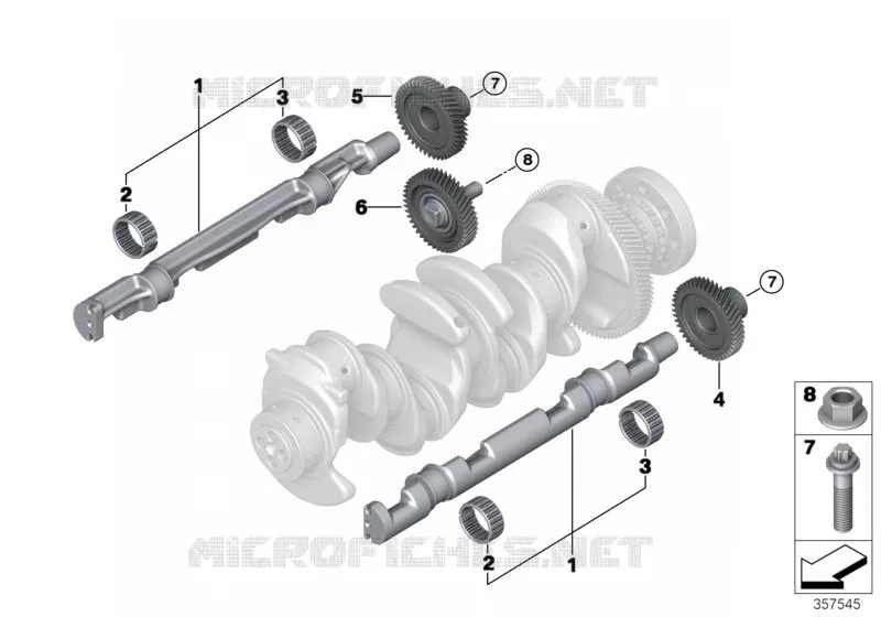 Equilibrage des masses dembiellage MINI MINI COOPER D 2016 Cooper D ALL4 N Cooper D ALL4