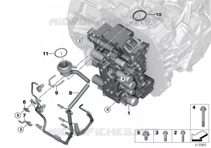 GA6F21AW unité cde et élém. rapportés MINI MINI ONE D 2015 One D N One D